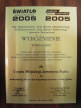 Wyróżnienie dla Urzędu Miasta w konkursie na najlepiej oświetloną gminę i miasto roku 2005.